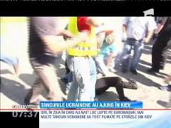Tancurile ucrainene au ajuns la Kiev