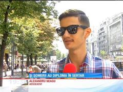 Șomeri cu diploma de licență în sertar