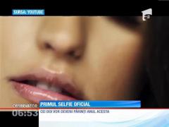 Antonia şi Alex Velea, primul selfie împreună!