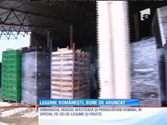 Ruşii nu mai vor roşii de la europeni. Europenii, nu mai vor de la noi