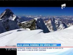 Alpinistul Alex Găvan a reuşit să urce al şaselea vârf de peste 8.000 de metri