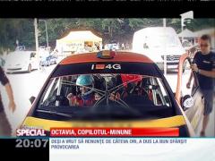 Special! Octavia Geamănu, copilotul unui campion de raliu