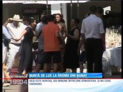 Nuntă de lux într-o comunitate de rromi din Timișoara