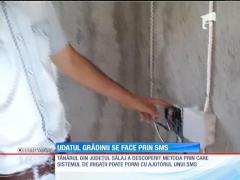 Inedit! Mai nou, udatul grădinii se face prin SMS