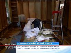 Literatura română a ajuns într-un depozit