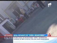 Muncitorii care renovează şcolile fac afaceri pe banii statului