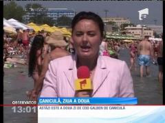 Astăzi este a doua zi de cod galben de caniculă