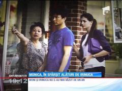 Monica Gabor, în sfârșit alături de fiica sa