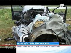 Viteza şi ploaia fac din nou victime pe şosele