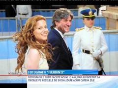 Logodnica vicepreşedintelui argentinian a pozat goală