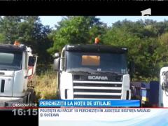 Percheziții la hoții de utilaje