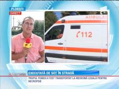 Update! Omorâtă în plină stradă de propriul soţ