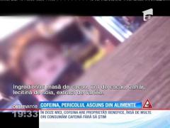 Cofeina, pericolul din alimente