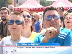 Spectacol aviatic în Târgu Mureş