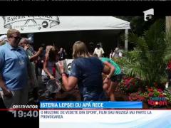 Simona Halep s-a prins şi ea în leapşa nebună a găleţii cu apă