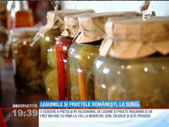 Legumele și fructele românești, la gunoi