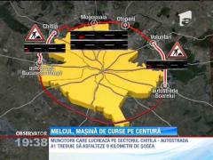 Lucrările de extindere de la centura Capitalei bat pasul pe loc