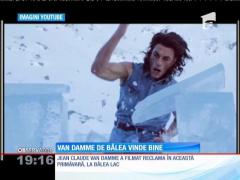Jean Claude Van Damme a filmat la barul din gheaţă de la Bâlea Lac
