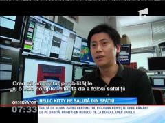 PREMIERA! Hello Kitty a ajuns în spaţiu! Costul e FABULOS