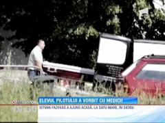 Tânărul aflat în avionul prăbuşit a stat de vorbă cu medicii