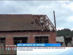 Caraş Severin: Localităţi, devastate după o furtună