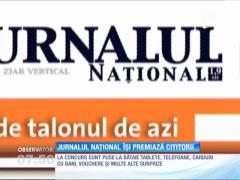 Jurnalul Naţional îşi premiază cititorii!