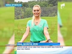 Yoga, secretul Vicăi Blochina