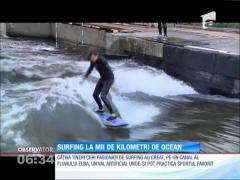 Surfing la mii de kilometri de ocean