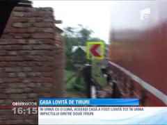 Gospodărie distrusă de trei TIR-uri, în mai puțin de două luni