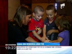 Casa din remorca unui TIR