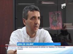 Atacator legat de pat!