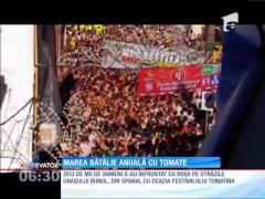 Marea bătălie anuală cu tomate