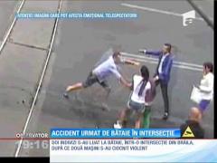 Un accident rutier s-a tranformat într-un SCANDAL MONSTRU!