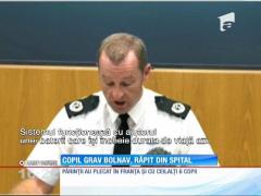 UPDATE / Copil grav bolnav, răpit din spital de părinţi