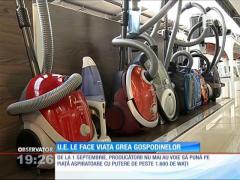Dispar aspiratoarele puternice din magazine