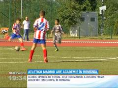 Atletico Madrid și-a deschis academie de fotbal în ţara noastră!