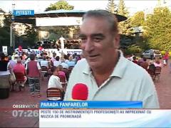 Muzica de fanfară este sărbătorită, în acest weekend la Piteşti