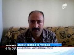 Un student a dispărut de acasă! Iar familia e disperată