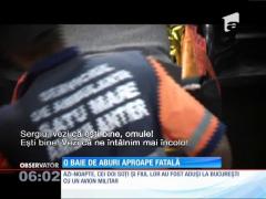 Baie de aburi aproape fatală