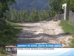 Un tânăr dispărut de acasă, căutat în două județe