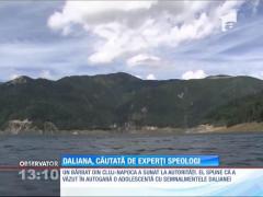 Daliana, căutată de experţi speologi