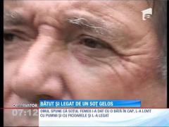 GORJ: Bătut și legat de un soț gelos