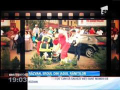 Răzvan, eroul din iadul răniților accidentului rutier din Constanța