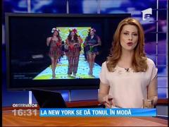 Ora exactă în materie de modă se dă zilele acestea la New York