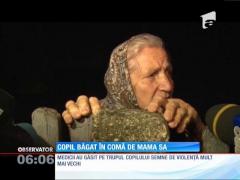 REVOLTĂTOR! Copil de doi ani băgat în comă de mama sa