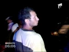 Căruță lovită de autoutilitară