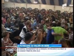 O petrecere cu valuri de bere