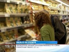 Păcăliți de etichetă