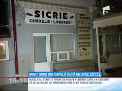 Mort scos din capelă după un apel la 112