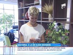 Medicul pediatru e acum la un click distanţă